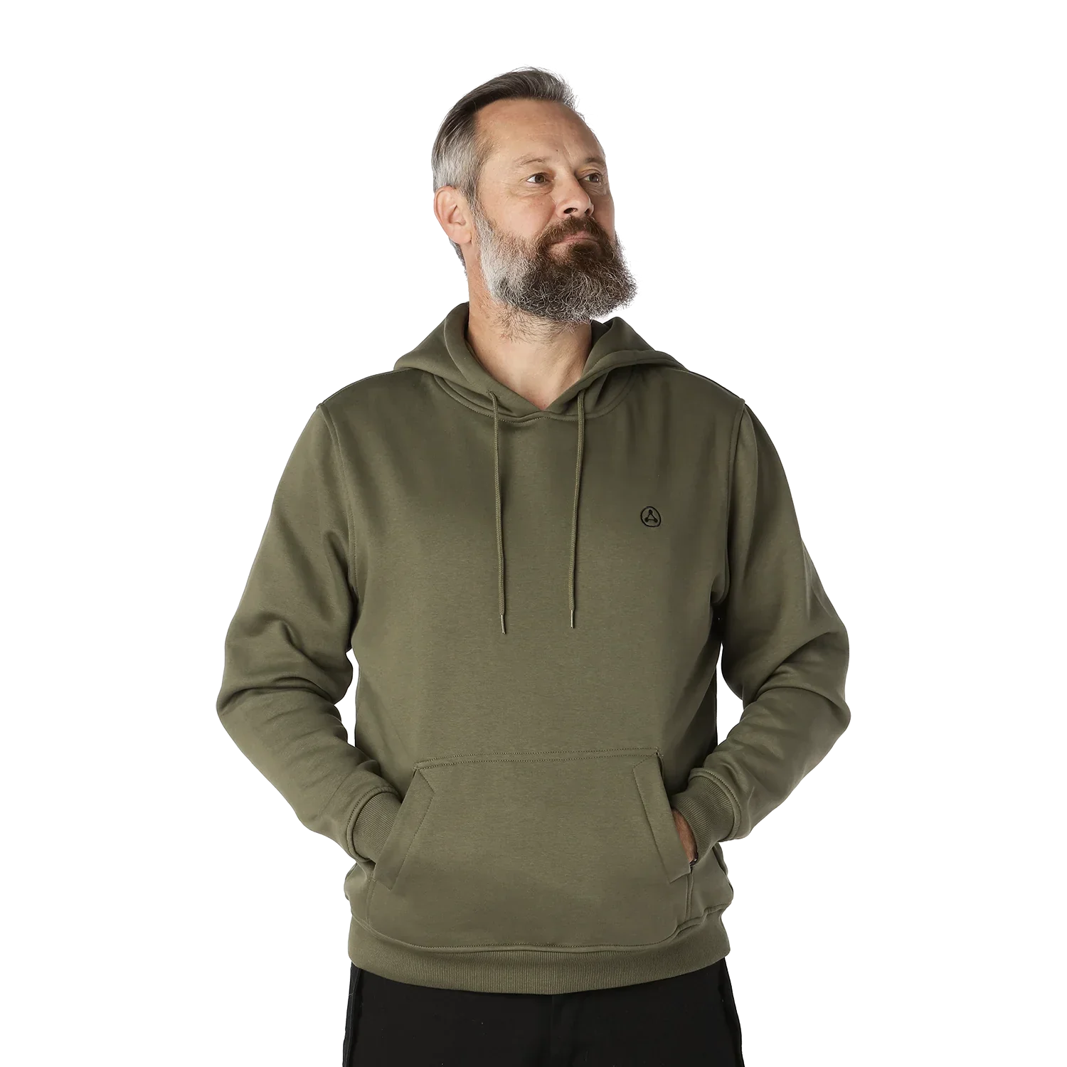 Heavy Hoodie 'Olive Green'-Hoodie-Molecule-Molecule