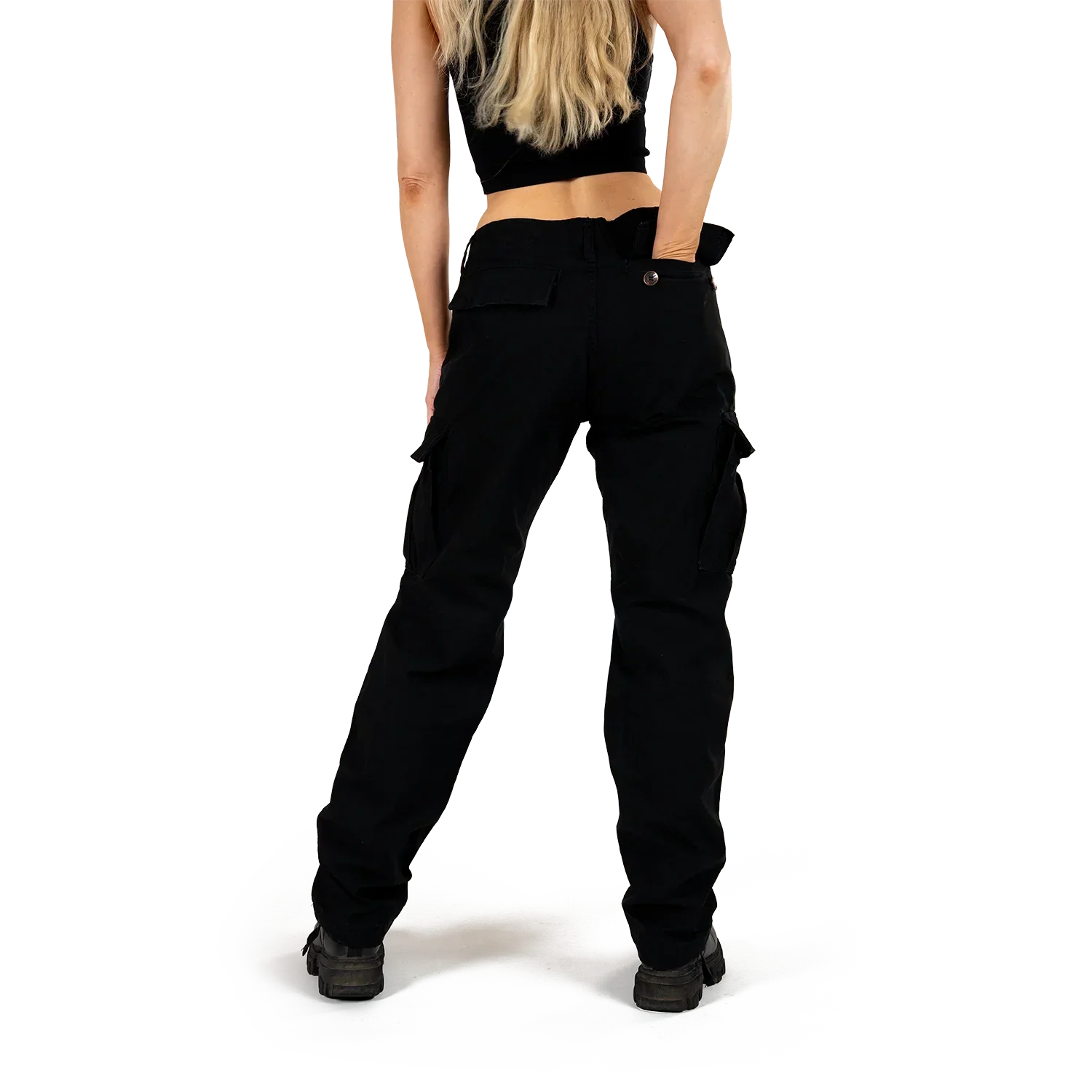 Heavy Outdoor Women 'Black'-Cargo pants woman-Molecule-Molecule