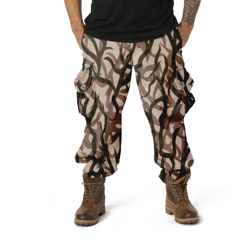 Molecule Comfy Combats 'Tribal Camo'-Cargo pants men-Molecule-Molecule