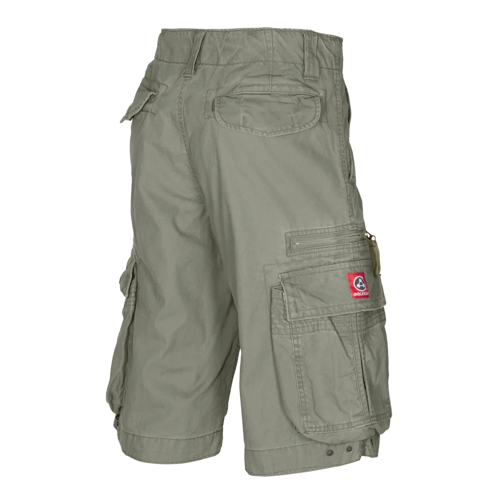 Molecule Cruisers 'Olive Green'-Cargo shorts men-Molecule-Molecule