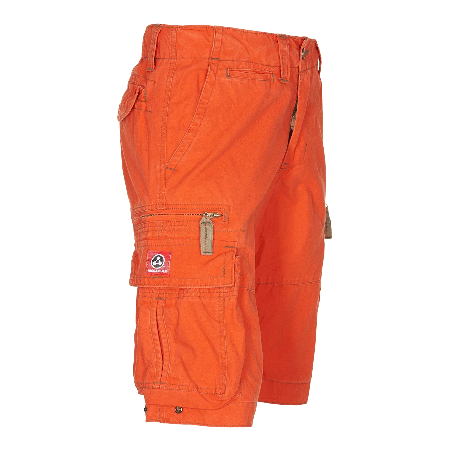 Molecule Big Size Cruisers 'Orange'-Cargo shorts men-Molecule-Molecule