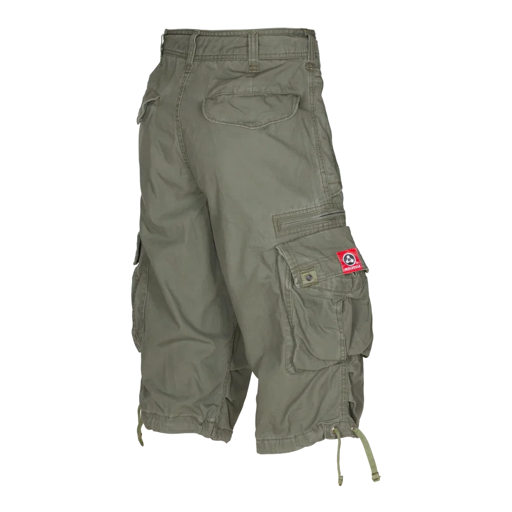 Molecule Drawn Togethers 'Olive Green' 2.0-Cargo knickers men-Molecule-Molecule