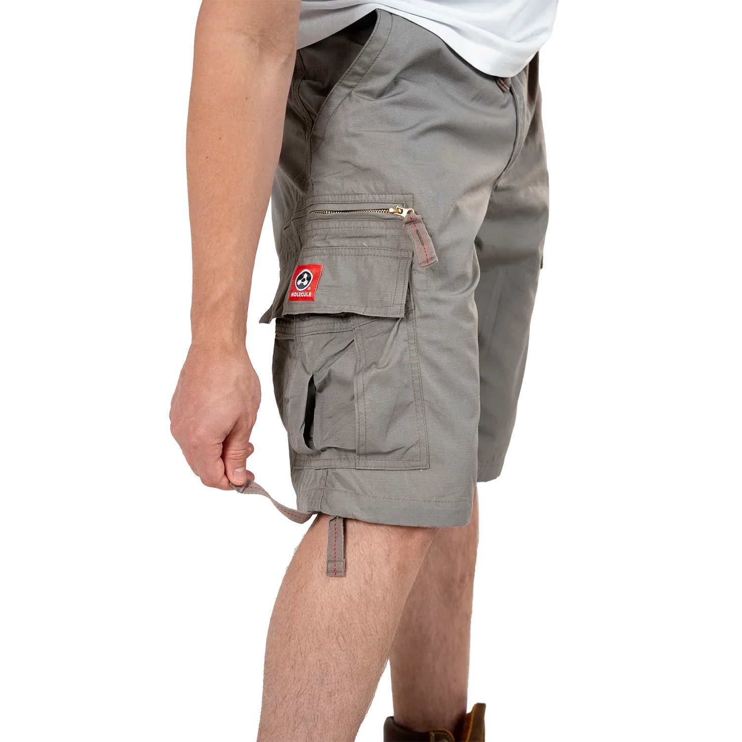 Molecule Dual Featherweights 'Grey'-Cargo shorts men / woman-Molecule-Molecule