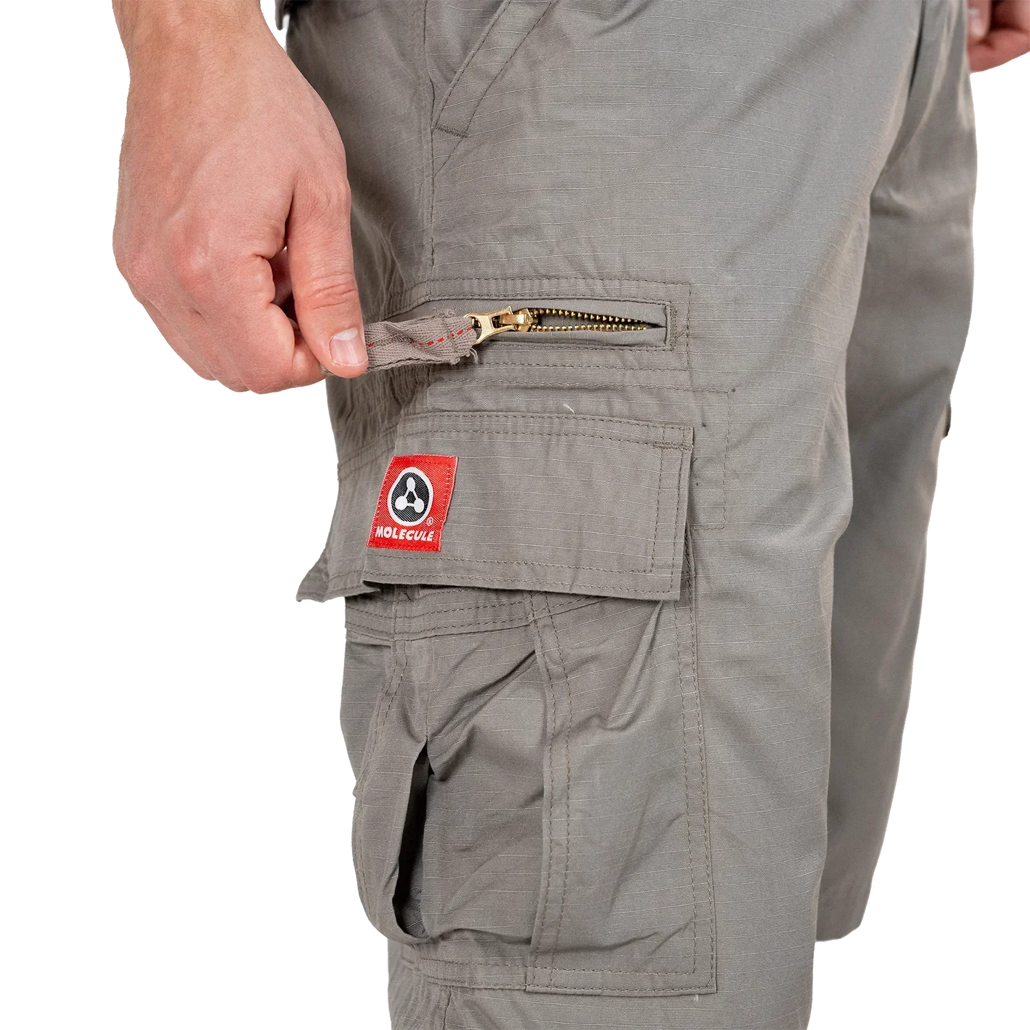 Molecule Dual Featherweights 'Grey'-Cargo shorts men / woman-Molecule-Molecule