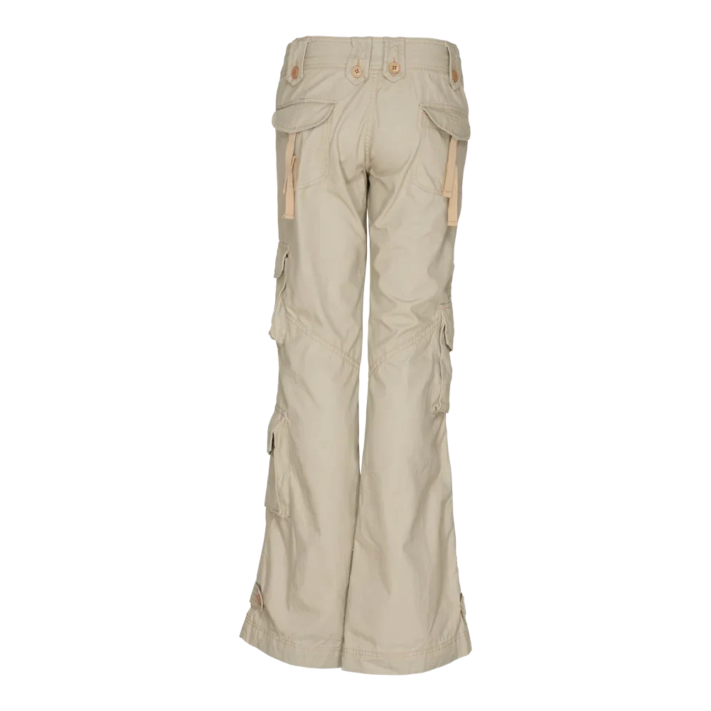 Molecule Low Cut Combats 'Beige'-Cargo pants woman-Molecule-Molecule