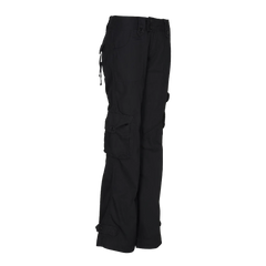 Molecule Low Cut Combats 'Black'-Cargo pants woman-Molecule-Molecule