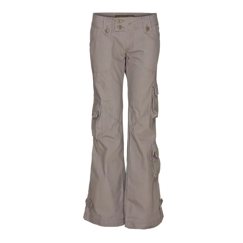 Molecule Low Cut Combats 'Grey'-Cargo pants woman-Molecule-Molecule