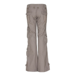 Molecule Low Cut Combats 'Grey'-Cargo pants woman-Molecule-Molecule