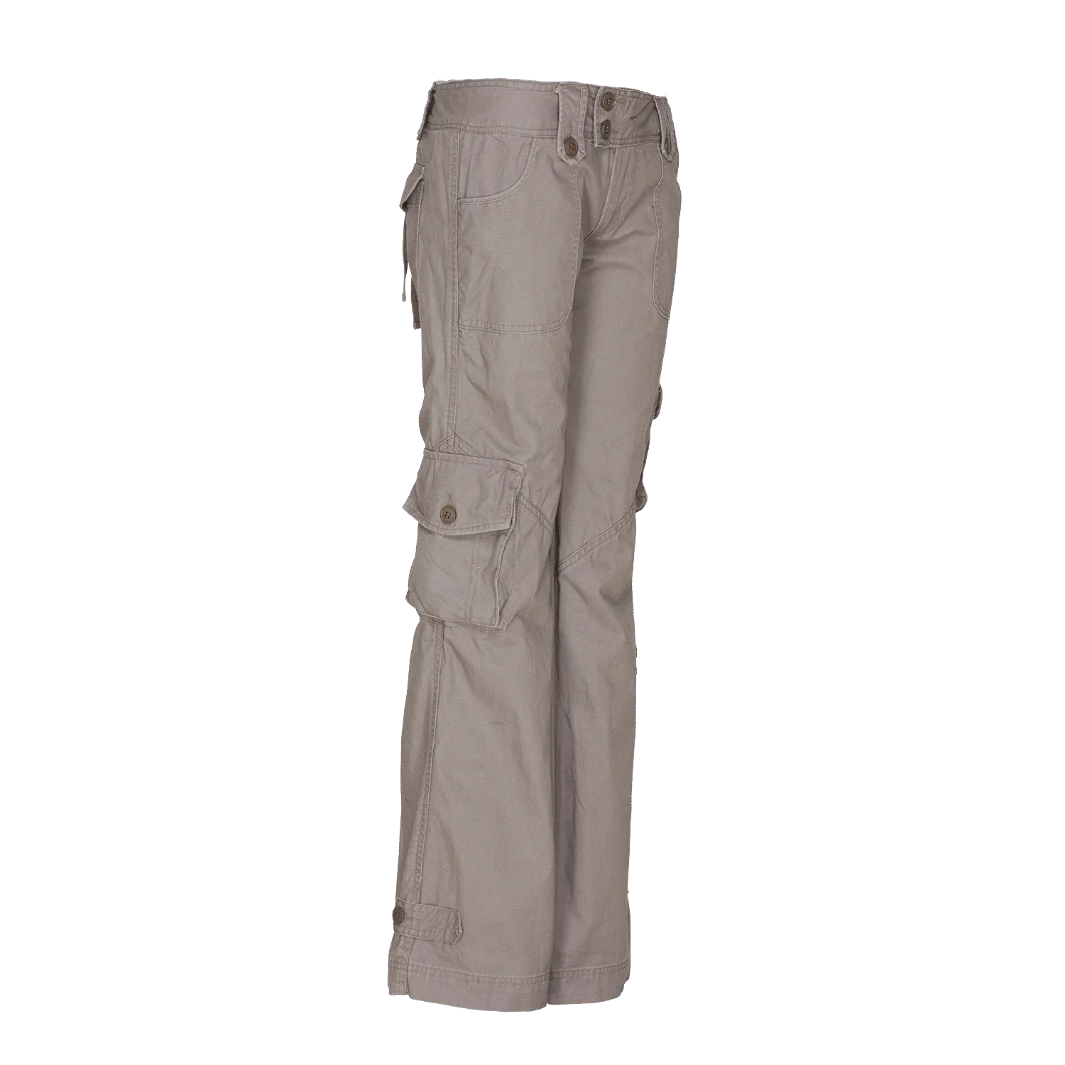 Molecule Low Cut Combats 'Grey'-Cargo pants woman-Molecule-Molecule